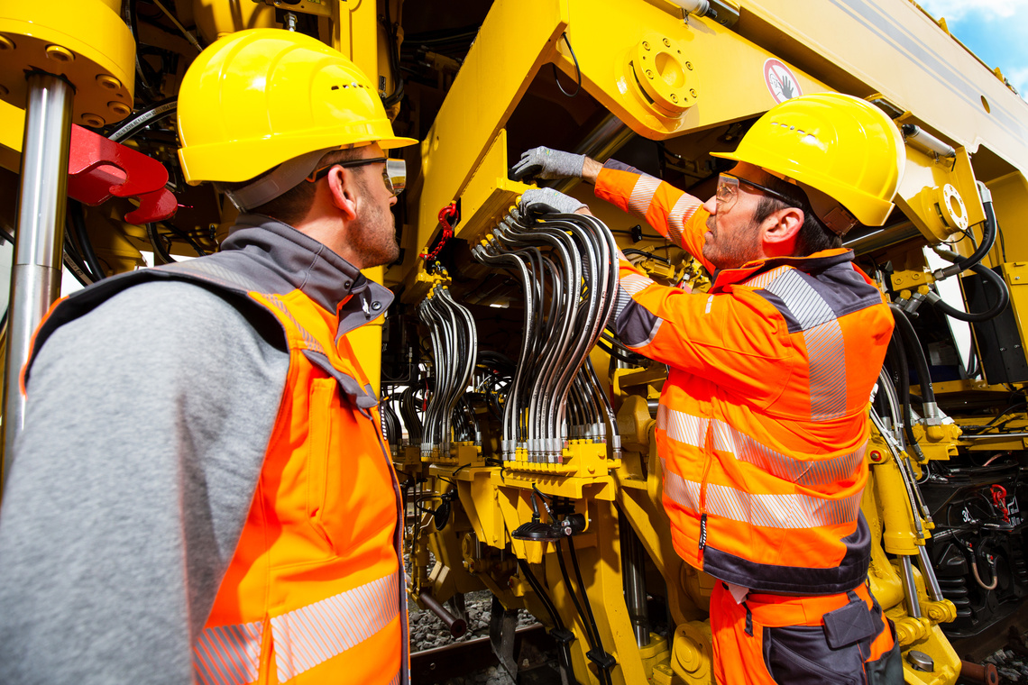 Heavy equipment repair